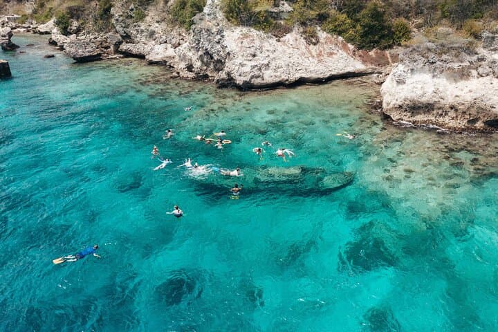 Sunken Tugboat & Reefs: Curaçao Snorkel Cruise with BBQ and Open Bar photo 6