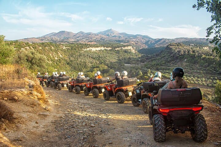 Panormo & Rethymno Half-Day Quad Safari — Melidoni Cave, Coastal Rides & Pottery Village photo 3