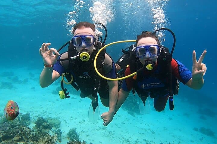 Full-Day Scuba Diving Boat Trip in Hurghada — Beginner-Friendly Red Sea Dives with Lunch