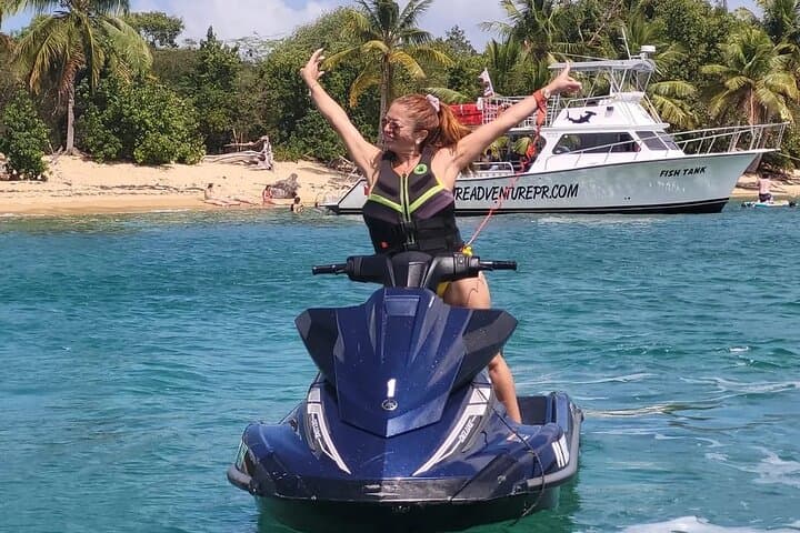 Jet Ski Tour on Vieques: Northwest Coast & Green Beach Adventure