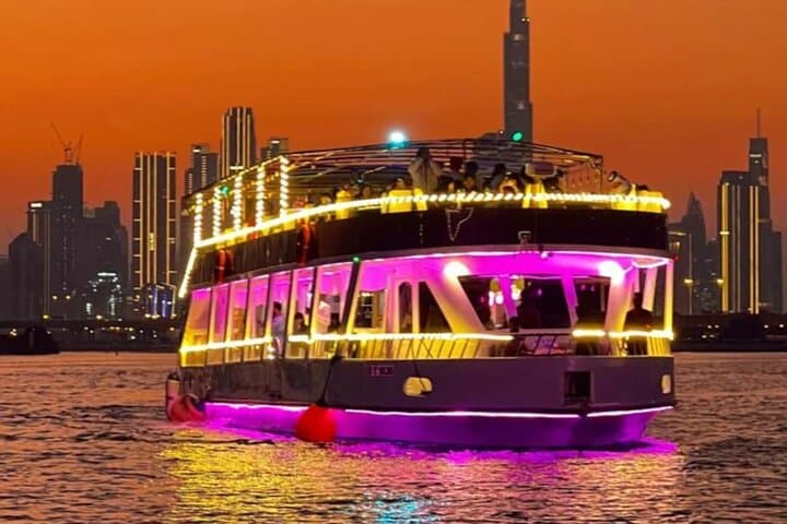 Dubai Dhow Cruise Goldfish: Evening Dinner Cruise on Dubai Creek & Marina photo 1