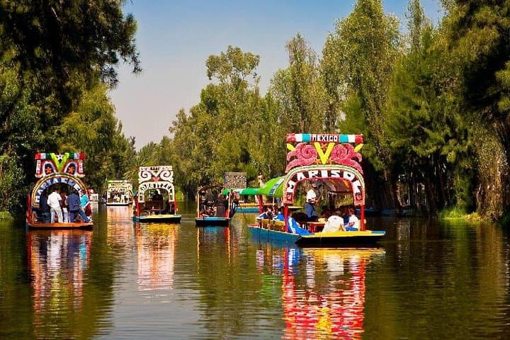 Coyoacán, UNAM & Xochimilco: Southern Colors of Mexico City Trajinera Tour