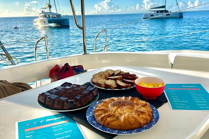 Tintamarre by Catamaran: Private Snorkel Excursion from Sint Maarten photo 3