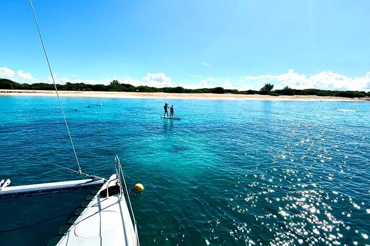 Tintamarre by Catamaran: Private Snorkel Excursion from Sint Maarten photo 4