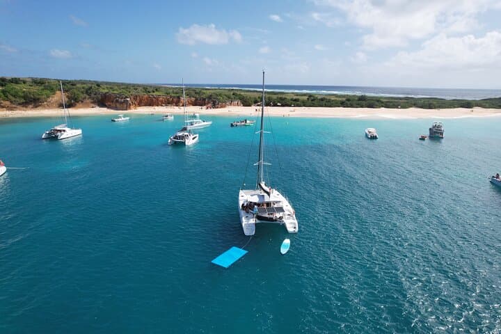 Tintamarre by Catamaran: Private Snorkel Excursion from Sint Maarten photo 6