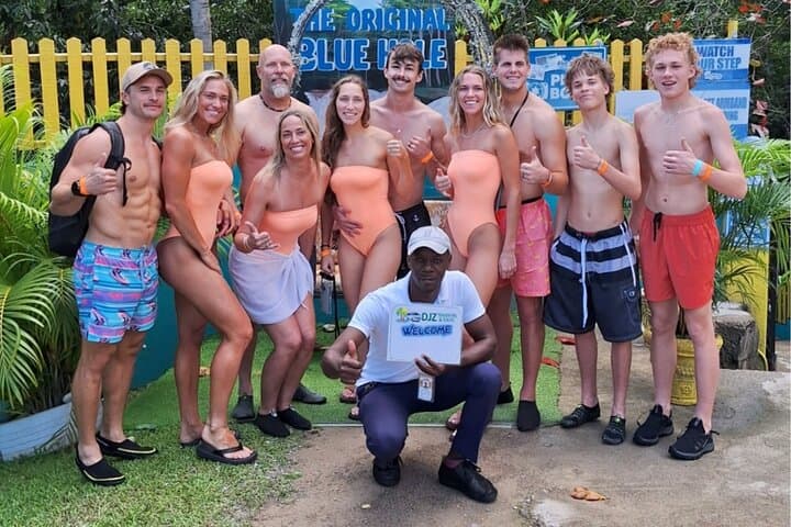 Dunn's River Falls & Blue Hole Tour from Montego Bay — Waterfall Hike and Cliff Jumping photo 4