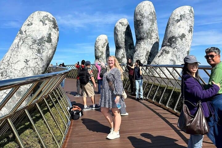 Chan May Port to Ba Na Hills & Golden Bridge Private Transfer with Hai Van Pass photo 2