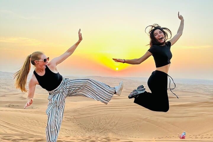 Dubai Desert Safari: Evening Dune Bashing, Camel Rides & Sunset BBQ