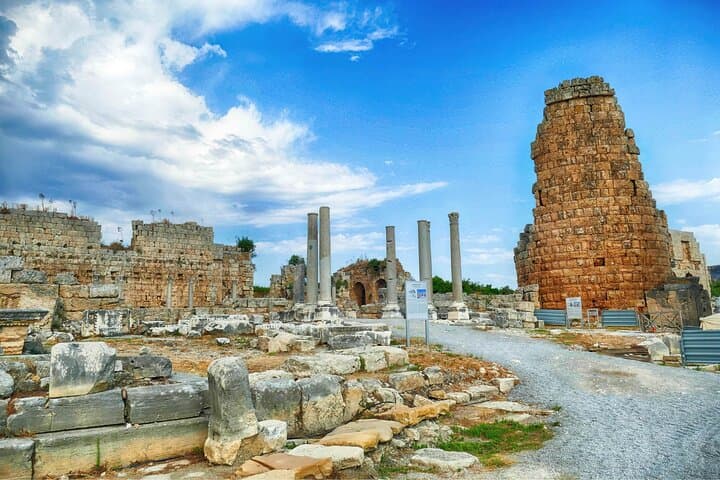 Perge, Aspendos & Side: Ancient Ruins and Manavgat Waterfall Day Tour from Antalya photo 3