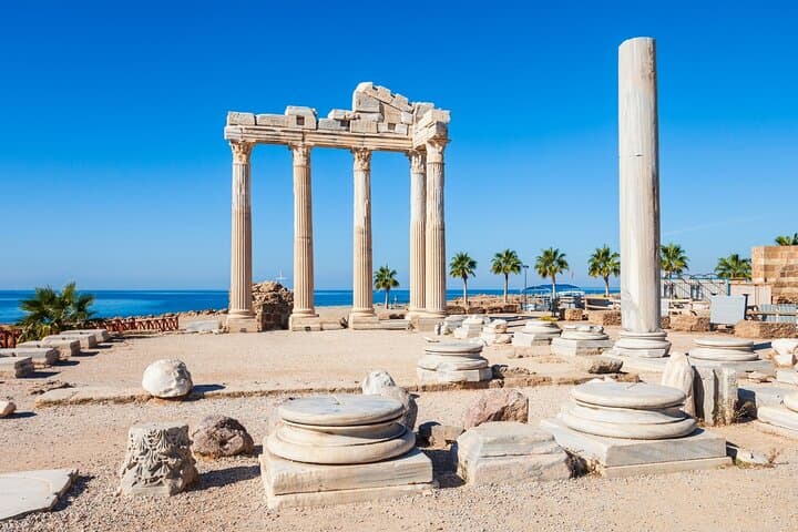 Perge, Aspendos & Side: Ancient Ruins and Manavgat Waterfall Day Tour from Antalya photo 2