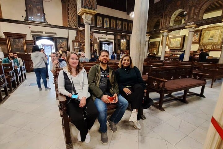 Coptic Cairo Adventure Day Tour: Hanging Church, St. Sergius & Ropes Course photo 6