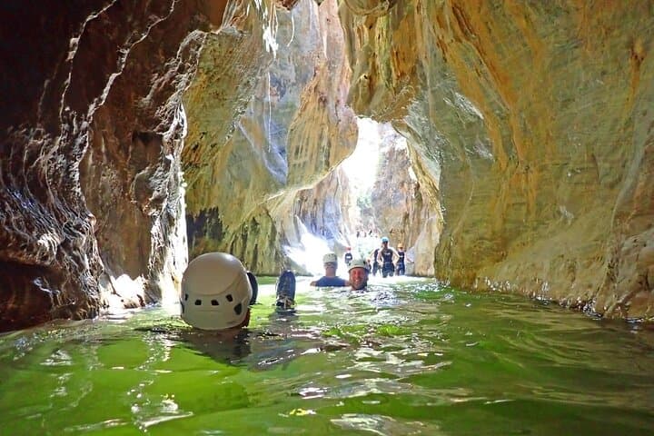 Guadalmina Canyon Canyoning from Marbella — Half-Day Jumps, Slides & Rappels photo 5