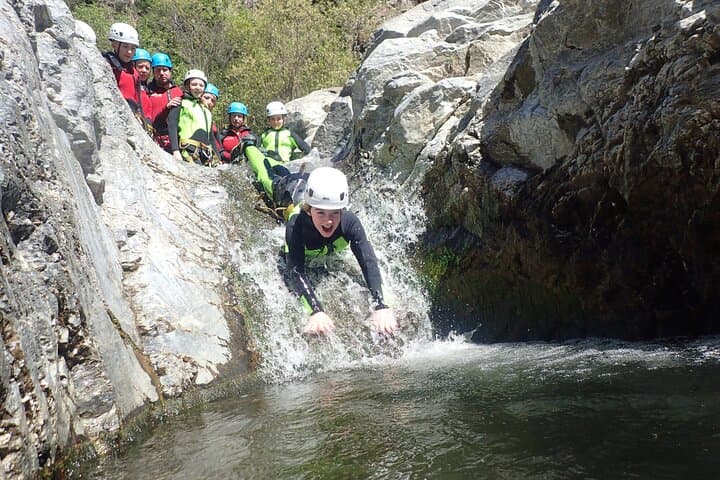 Guadalmina Canyon Canyoning from Marbella — Half-Day Jumps, Slides & Rappels photo 3