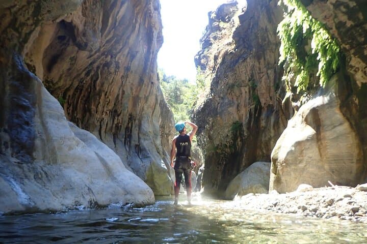 Guadalmina Canyon Canyoning from Marbella — Half-Day Jumps, Slides & Rappels photo 2