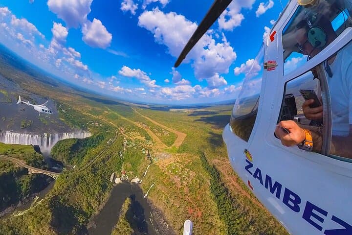 Victoria Falls Full Monty: Helicopter Flight, Bridge Tour & Zambezi Sunset Cruise photo 2