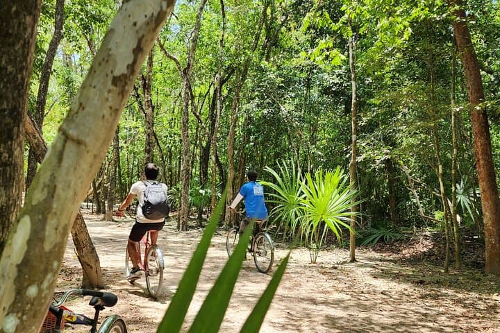 Cobá & Río Secreto Day Tour from Playa del Carmen — Pyramids, Underground Rivers & Mayan Rituals photo 4