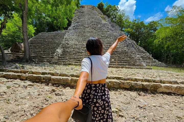 Cobá & Río Secreto Day Tour from Playa del Carmen — Pyramids, Underground Rivers & Mayan Rituals