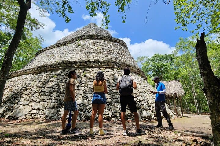 Cobá & Río Secreto Day Tour from Playa del Carmen — Pyramids, Underground Rivers & Mayan Rituals photo 5