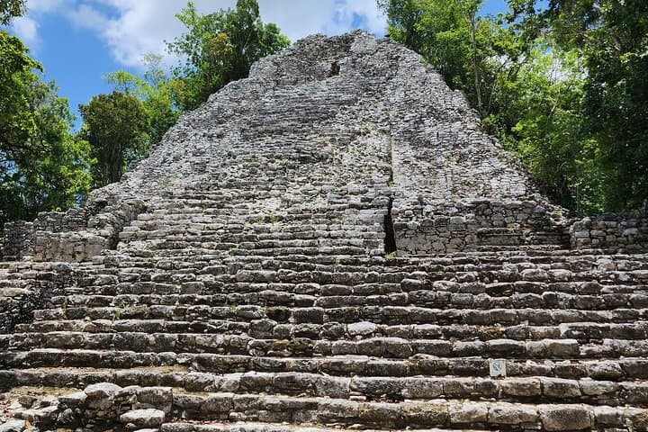 Cobá & Río Secreto Day Tour from Playa del Carmen — Pyramids, Underground Rivers & Mayan Rituals photo 3