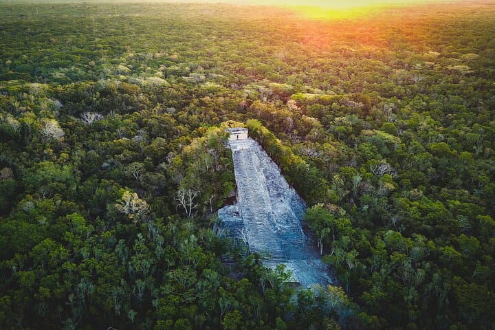 Cobá & Río Secreto Day Tour from Playa del Carmen — Pyramids, Underground Rivers & Mayan Rituals photo 2