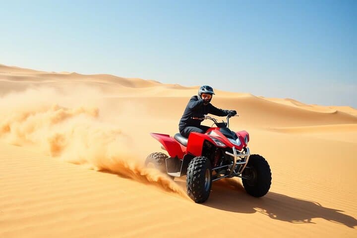 Sunset Desert Safari in Dubai: Dune Bashing, BBQ & Live Shows photo 2