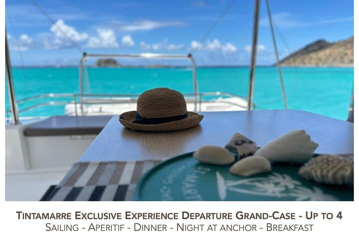 Tintamarre Overnight Catamaran Cruise from Grand Case - Dinner & Starlit Night
