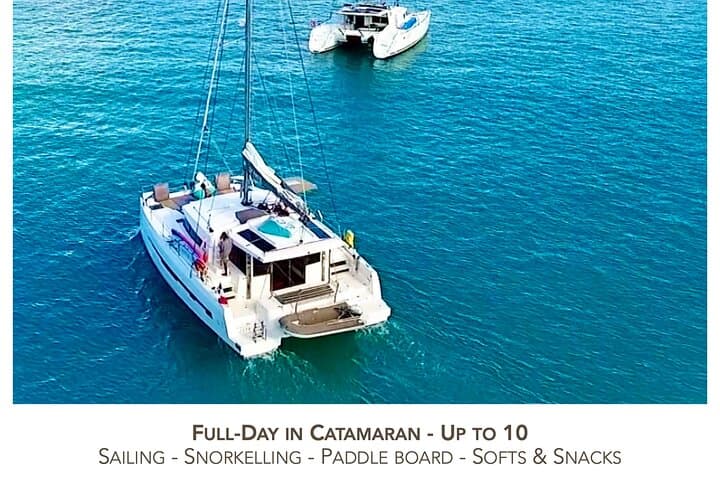 Private All-Inclusive Catamaran Day from Grand Case, St Martin