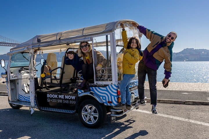 Lisbon Tuk-Tuk Private Guided Tour — 4‑Hour All‑City Highlights