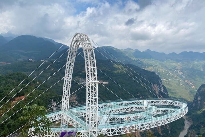 Nizhu River Grand Canyon Yunduan Glass Bridge Private Tour from Kunming
