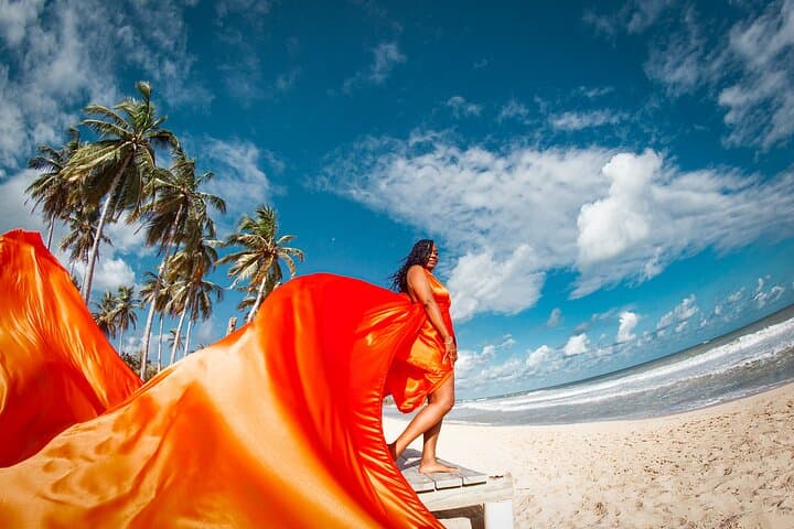 Sunrise Flying Dress Photoshoot on Macao Beach, Punta Cana photo 5