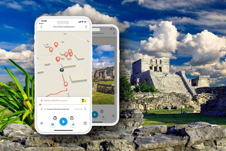 Self-Guided Tulum Ruins Walking Tour with Audio Guide — Independent Archaeological Walk photo 2