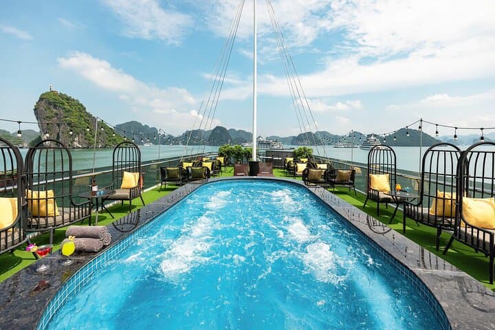 Halong Bay VIP Cruise: Caves, Kayaking & Ti Top Day Trip from Hanoi photo 5