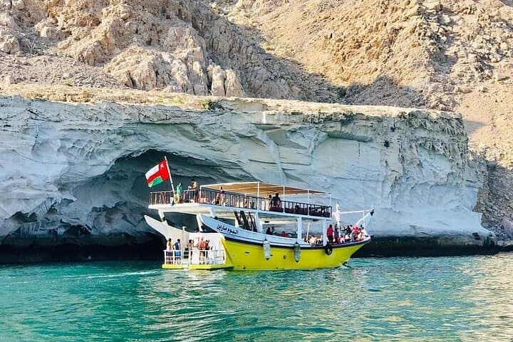 Musandam Dibba Dhow Cruise from Dubai — Snorkel Caves, Dolphins & Coastal Lunch photo 3