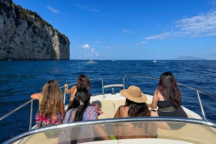 Capri Half-Day Boat Tour: Blue Grotto, Faraglioni & Snorkel with Local Captain photo 3