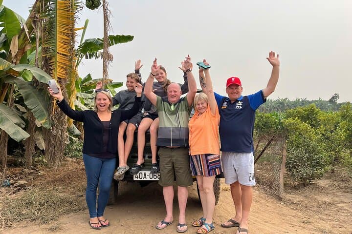 Hanoi Heritage Jeep Tour — Half-Day Old Quarter, West Lake & Train Street photo 4