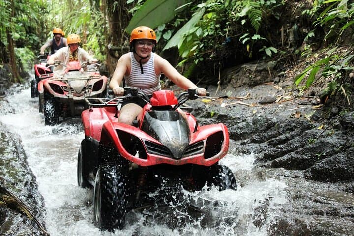 Ubud ATV Quad Bike Ride: Jungle Tracks, Waterfalls & Private Transfer