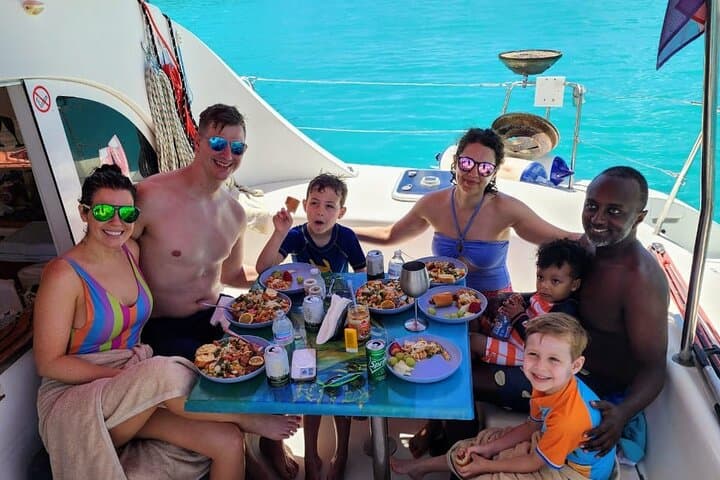 Sint Maarten Full-Day Private Catamaran Charter: Snorkel, BBQ & Open Bar photo 2