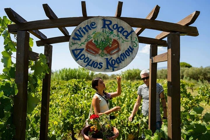 Zante Blue Caves Boat Trip, Wine Tasting & Volimes Village Tour photo 1