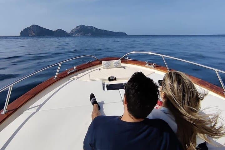 Private Capri to Amalfi Coast Boat Excursion — Swim Caves, Positano & Emerald Grotto photo 1