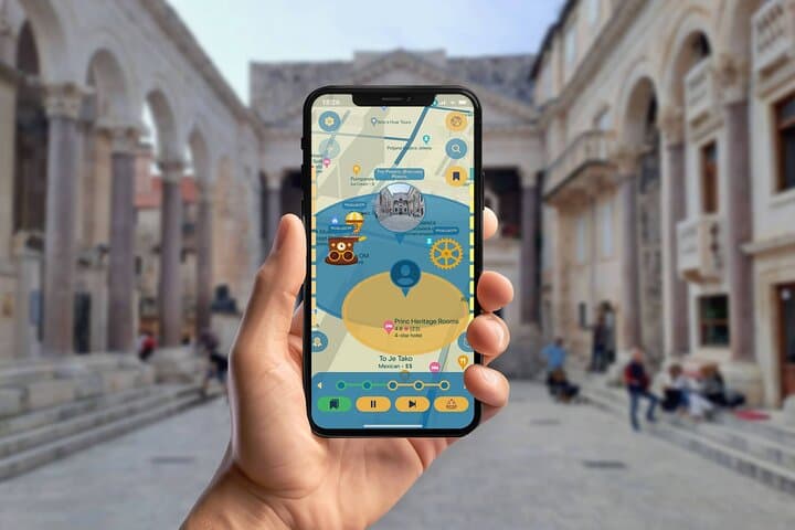 Split Time-Travel GPS Walking Tour: Self-Guided Mobile Game Through Diocletian's Palace photo 2