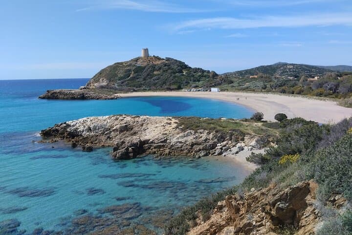 Chia Beaches Day Trip from Cagliari: Su Giudeu, Torre Chia & Flamingo Lagoons photo 1