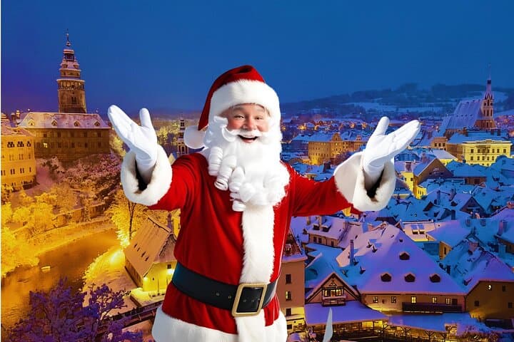 Czech Jezisek: 3-Hour Český Krumlov Christmas Tour with Mulled Wine & Castle Views photo 1