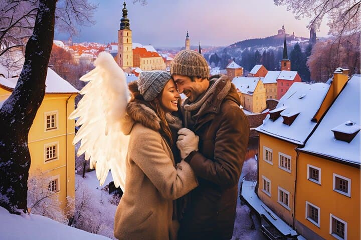 Czech Jezisek: 3-Hour Český Krumlov Christmas Tour with Mulled Wine & Castle Views photo 3