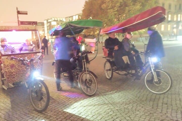 Berlin After Dark: Private Rickshaw Tour of Illuminated Landmarks photo 3