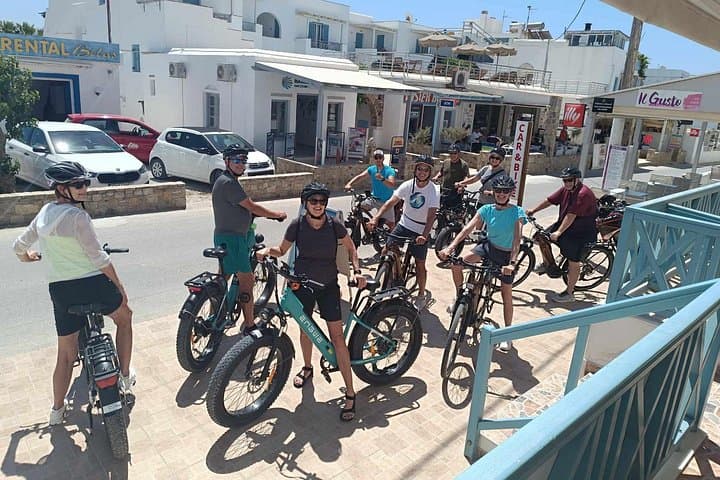 Private Bike Tour in Naxos — Coastlines, Cedar Forests & Golden Beaches photo 1