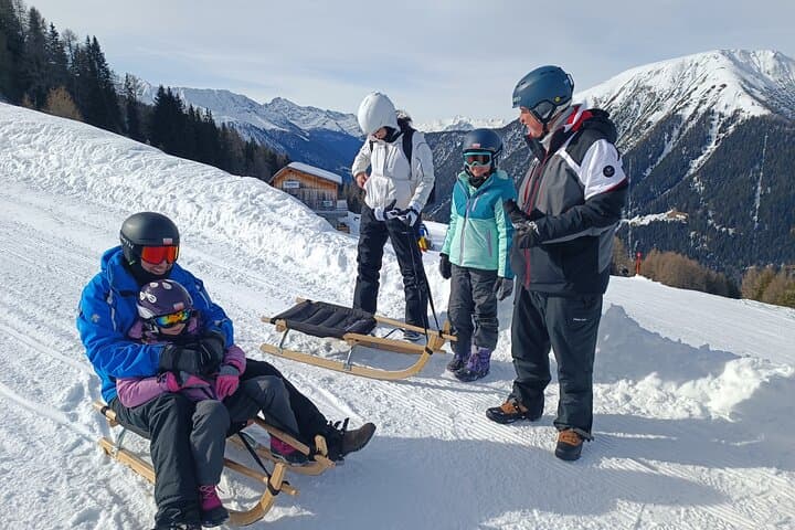 Davos Private Sledging Tour: Alpine Sledging on Schatzalp & Rinerhorn photo 2