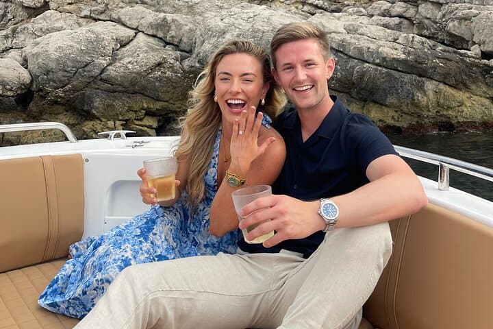 Sunset Proposal Boat Cruise in Sorrento — Private Romantic Charter