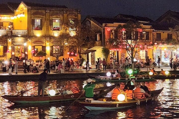 Marble Mountains to Hoi An Lantern Night: Sampan Ride & Cave-Top Views