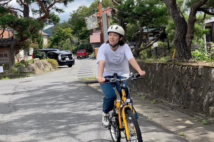 Cycling Through Naruko Onsen: Village Roads, Kuri Dango & Kokeshi Workshops