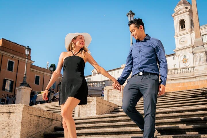 Private Spanish Steps Photoshoot in Rome — Capture Iconic Stairs in 25 Minutes